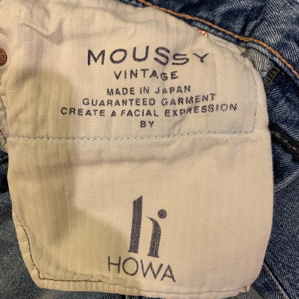 Moussy Vintage Blue Jeans Made in Japan - Picture 10 of 16